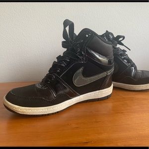 Nike Force wedged sneakers